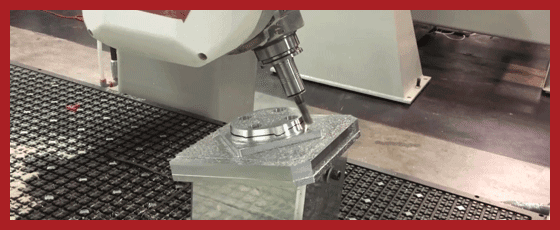 Routing angled designs on a 5-axis CNC machine