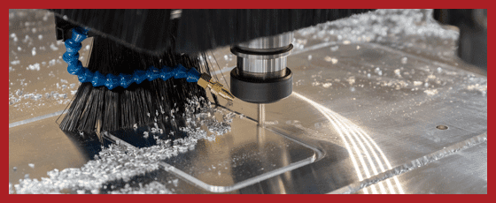 Cutting aluminum on a router
