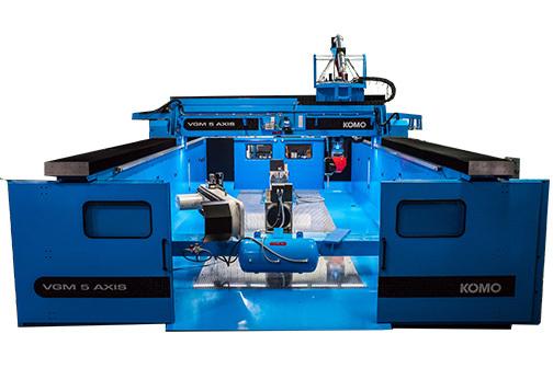 komo vgm 5 axis machining center