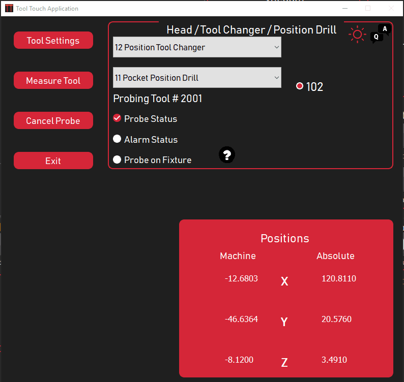 screenshot of production management software