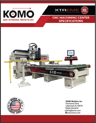 xtreme xl cnc machine brochure cover