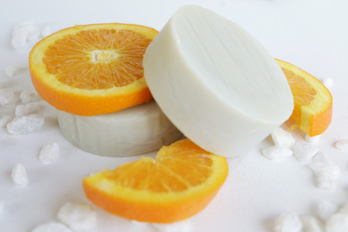 Handcrafted Orange  Essential Oil Soap