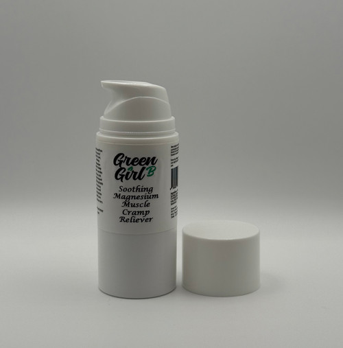 Green Girl B Magnesium Muscle Cramp Reliever topical stick front