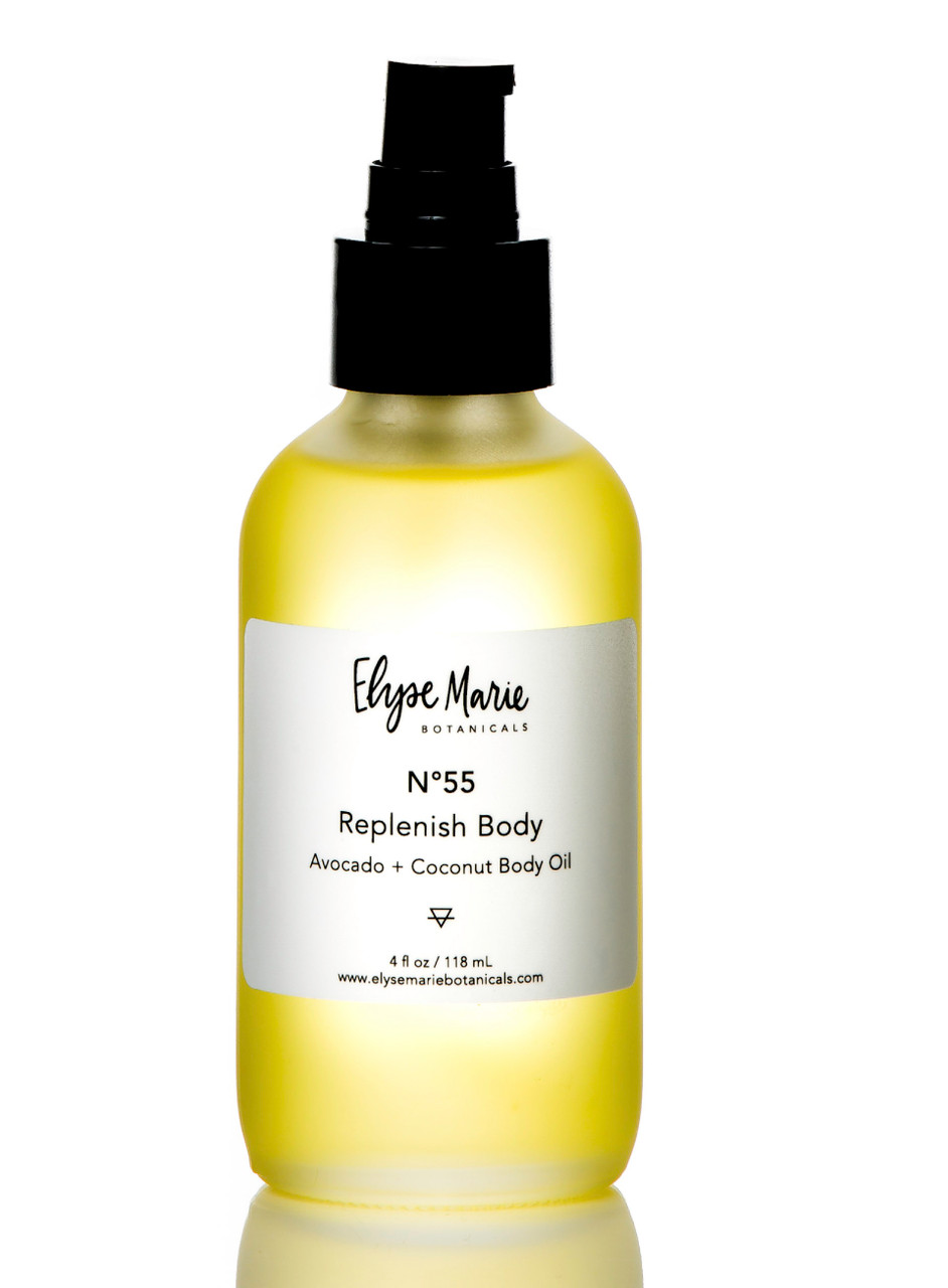 Elyse Marie Botanicals Set: No 55 Replenish Body Oil + No 39 Reveal Face  Polish