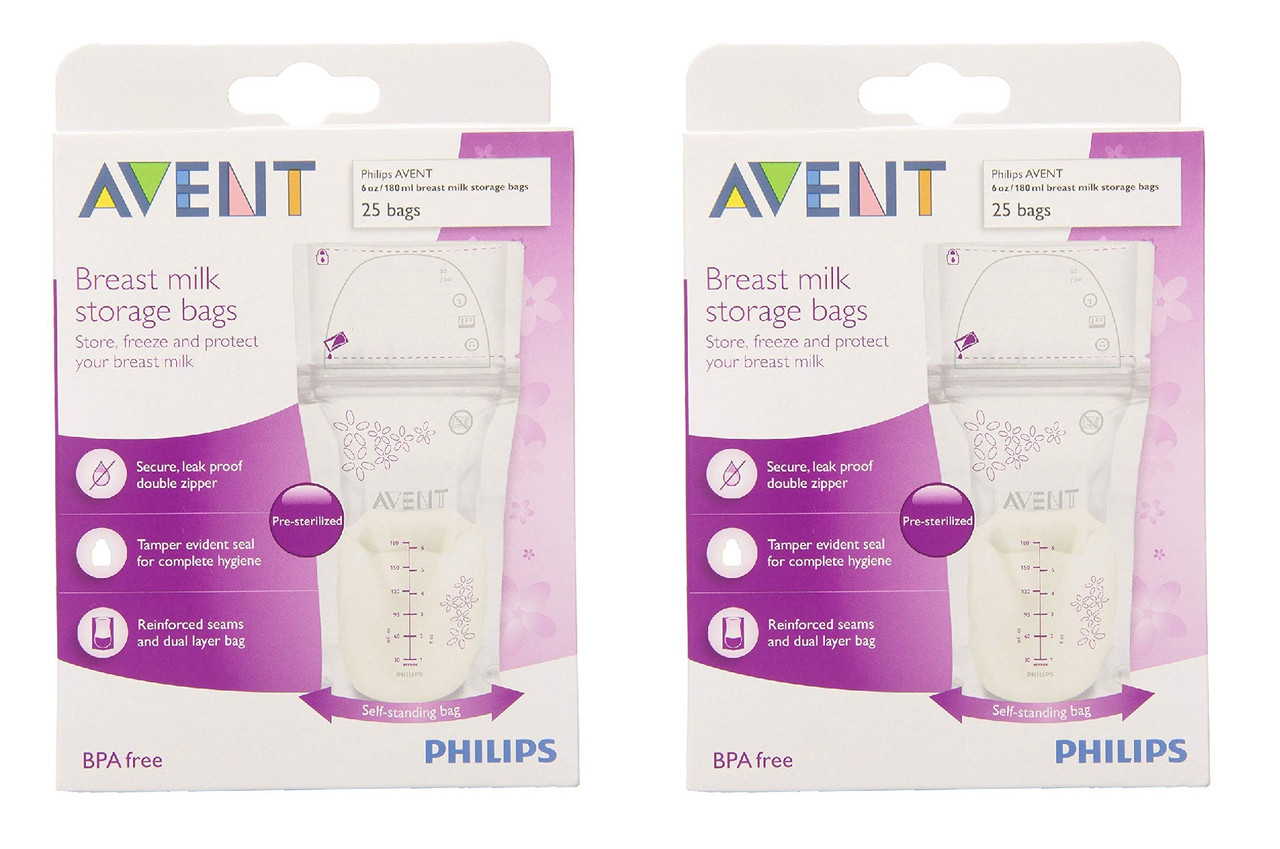 avent breast milk storage bags