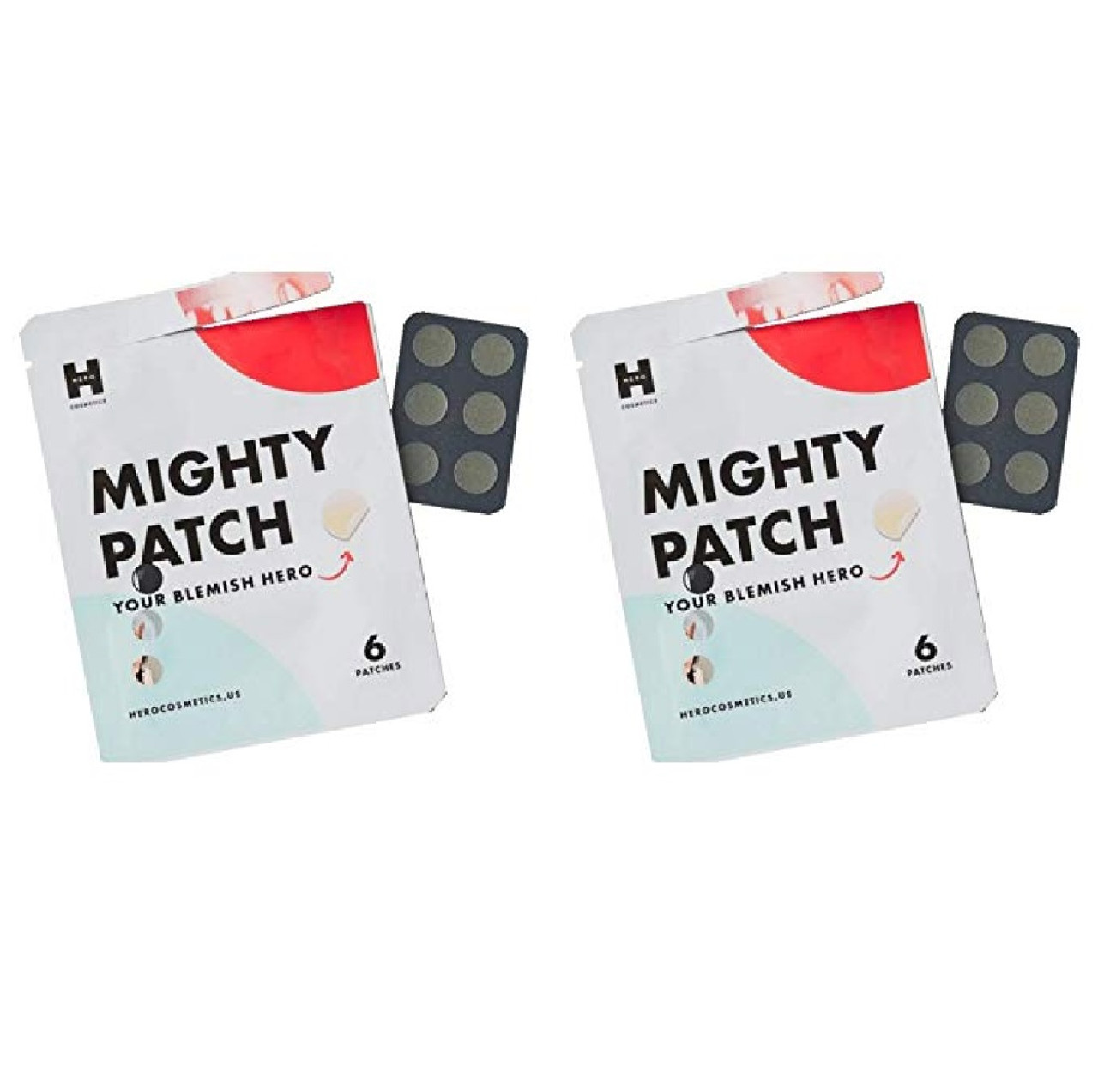 Hero Cosmetics Mighty Patch Your Blemish Hero, 6 Patches (Pack of 2) -  Razors Direct