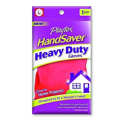 Playtex HandSaver Gloves, Heavy Duty Gloves, Large (1 Pack)