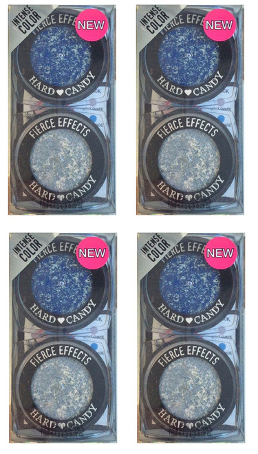 Hard Candy Fierce Effect Eye Shadows Twin Pack, 898 Bright & Early (Pack of 4)