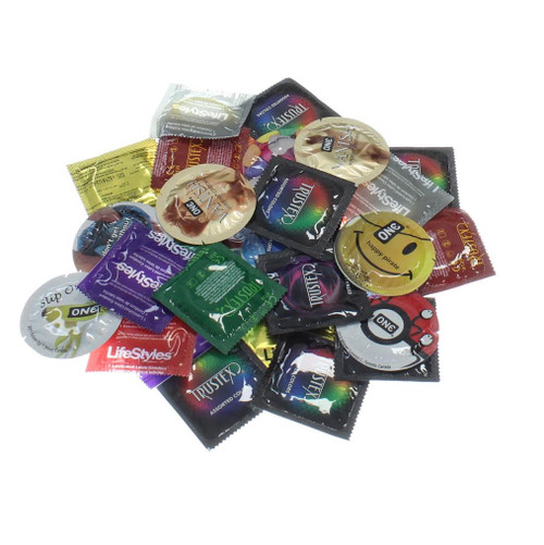BULK ASSORTED CONDOMS 350 COUNT