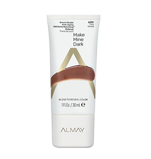 Almay Smart Shade Anti Aging Skintone Matching Makeup #600 Make Mine Dark