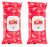 Yes To Grapefruit Correct & Repair Brightening Facial Wipes, 25 ct (Pack of 2)