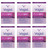 Vagisil Maximum Strength Anti Itch Medicated Wipes, Instant Relief From Intense Itch, 12 Disposable Wipes (Pack of 6)