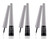 Revlon Colorstay Skinny Liquid Liner Color Charged #402 Platinum Stroke (Pack of 3)