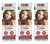 CoSaMo - Love Your Color Non-Permanent Hair Color 738 Natural Dark Blonde - 3 oz. (Pack of 3)