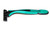 Triple Blade Disposables Green with Lube Strip, Individually Wrapped - 10 Razors