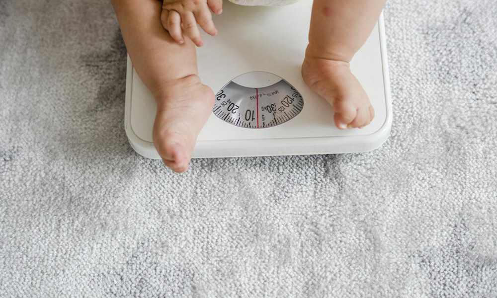 Control de peso para bebés