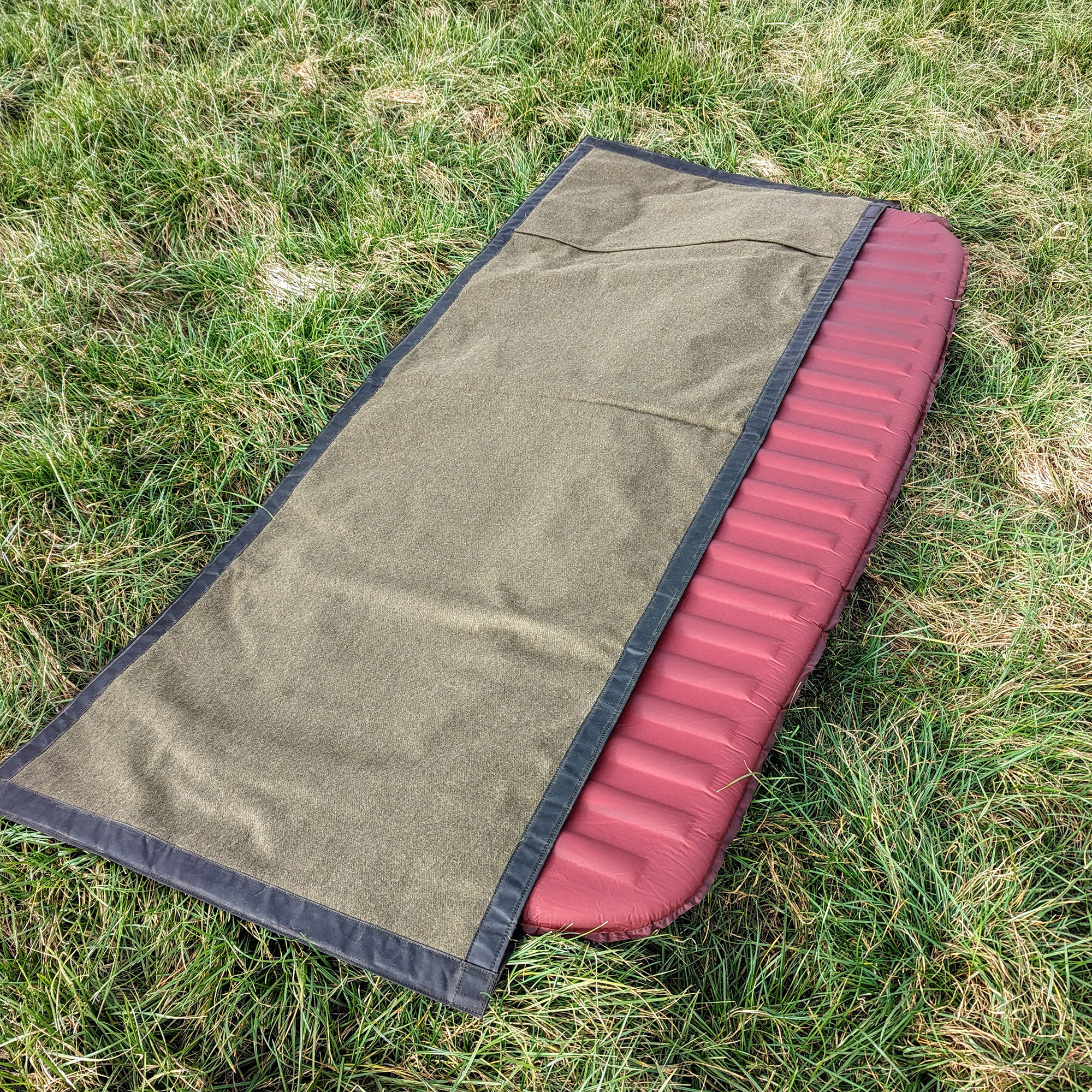 ワックスドキャンバススリップインベッドロール アウトハウス