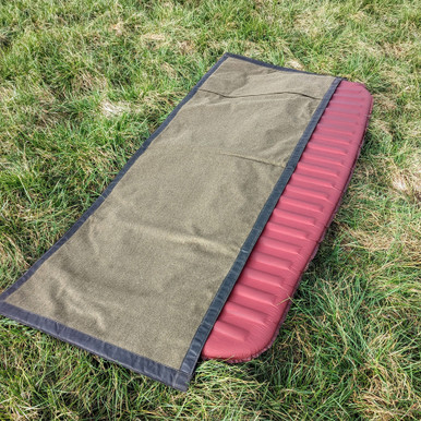 Waxed Canvas Slip in Bedroll for Sleeping Pads