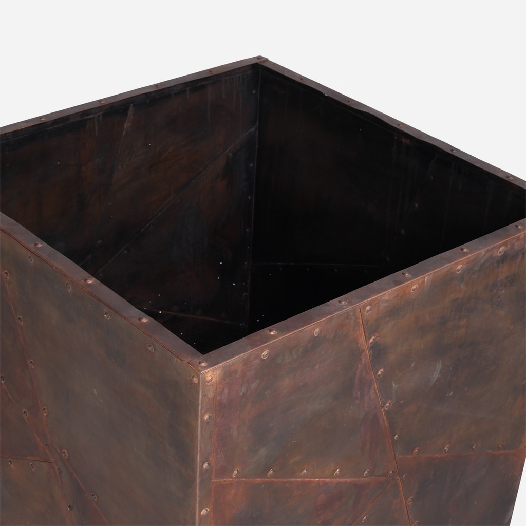 Rivitted Planter, Large
