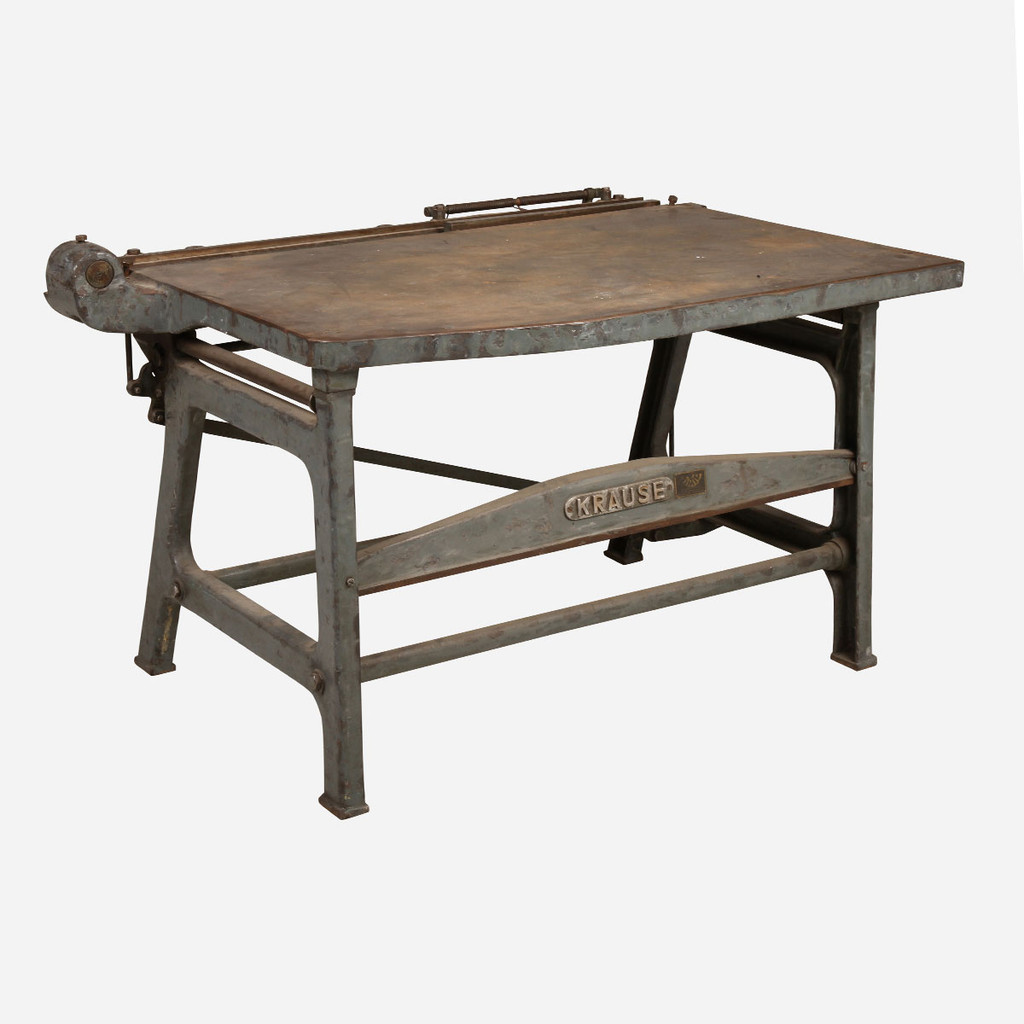 Iron Leather Cutting Table