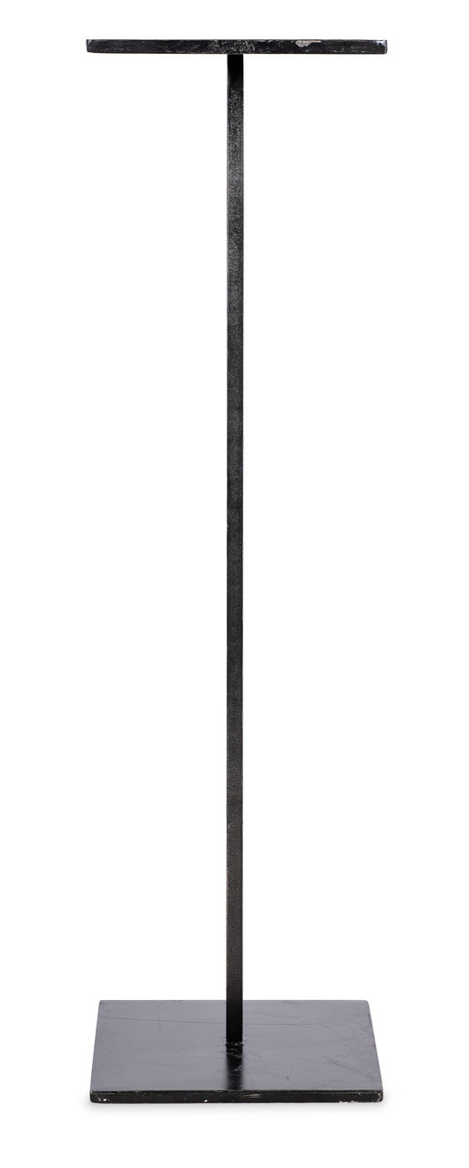 Floor Candle Stand - black iron, 3 sizes - Canvas Interiors