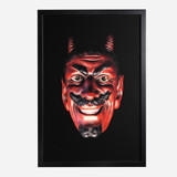 Framed Print, Devil 30x20