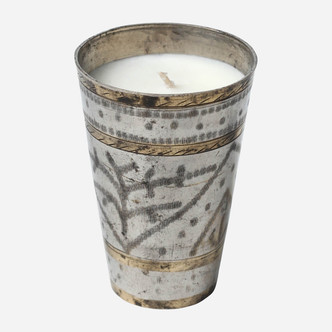 Lassi Cup Candle, Succulent - MD