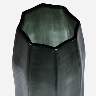 Loire Tall Vase, Light Steel