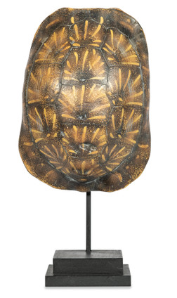 Faux Ornate Box Tortoise Shell on Stand