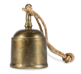 Antique Brass Bell - Small