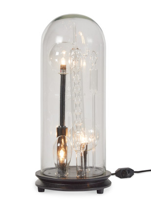 Chemistry Cloche Lamp Large