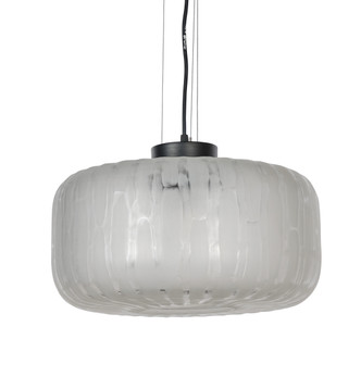 Dune Glass Round Pendant - Clear