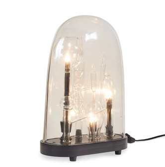 Chemistry Cloche Lamp Medium