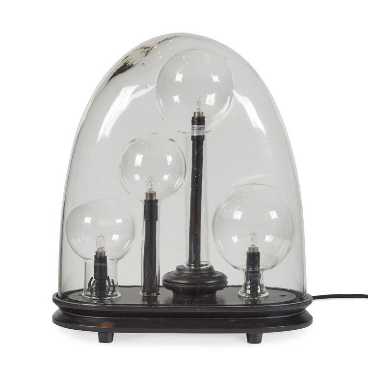 Chemistry Cloche Lamp Small