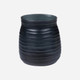 Escaut Tall Vase, Dark Indigo