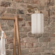 Glass Wall Lamp White Deco