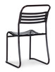 Rubber Slatted Stacking Chair (PC)