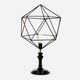 Geometric Wire Table Lamp, Triangle