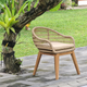 Amora Chair With Cushion, Natural