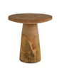 Doha Round Side Table, Natural