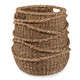 Wave Seagrass Round Basket