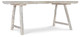 Wooden Picnic Table White Wash