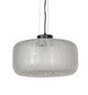 Dune Glass Round Pendant - Clear