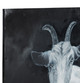Art On Reclaimed Metal Goat