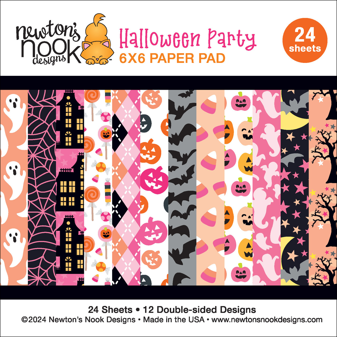 halloween-party-paper-pad for Free Halloween Scrapbook Paper Printables Halloween Party Paper Pad for Free Halloween Scrapbook Paper Printables