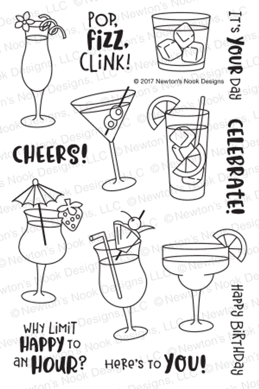Cocktail Stamp 