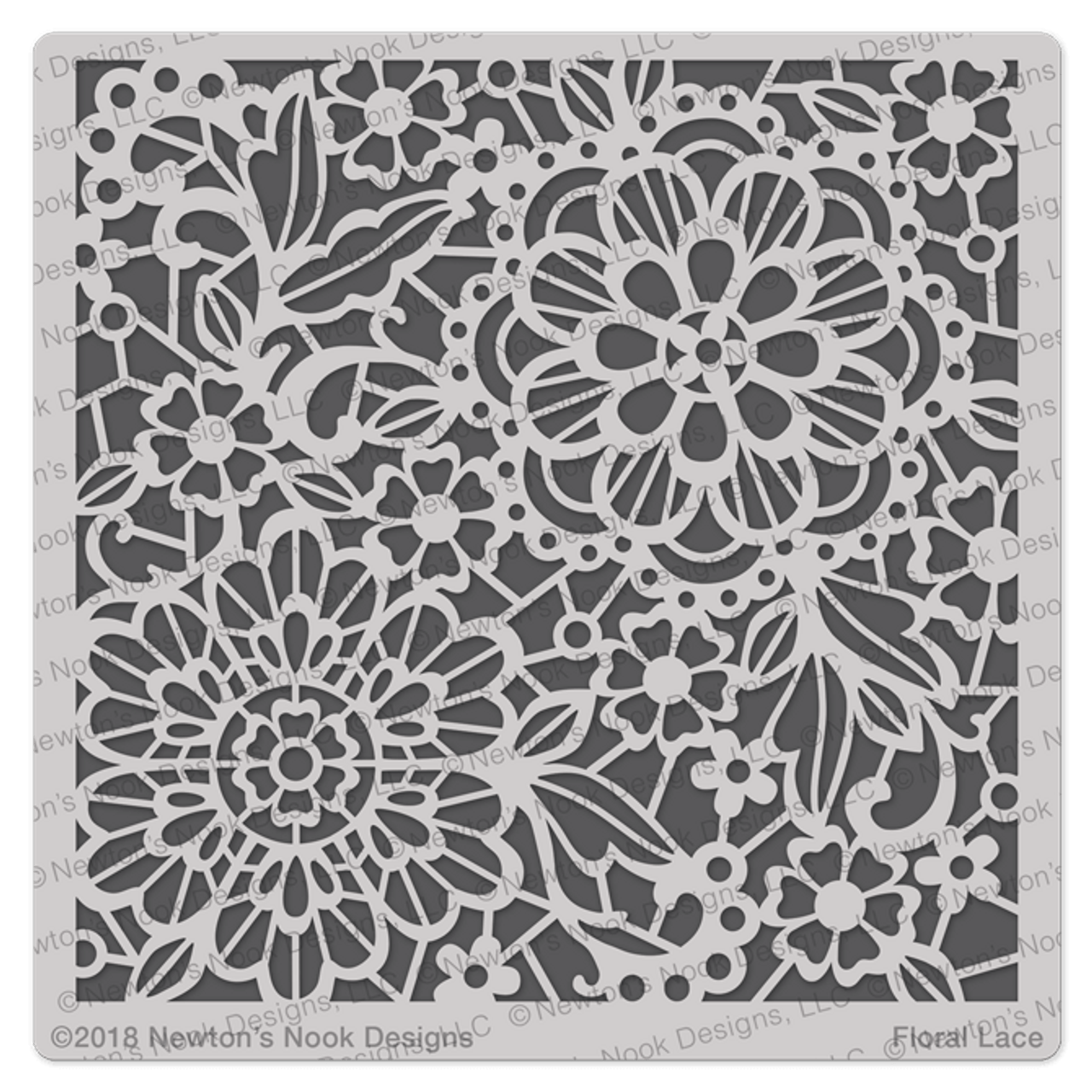 DIY Flower Stencils, Lace Stencils, & Floor Stencils