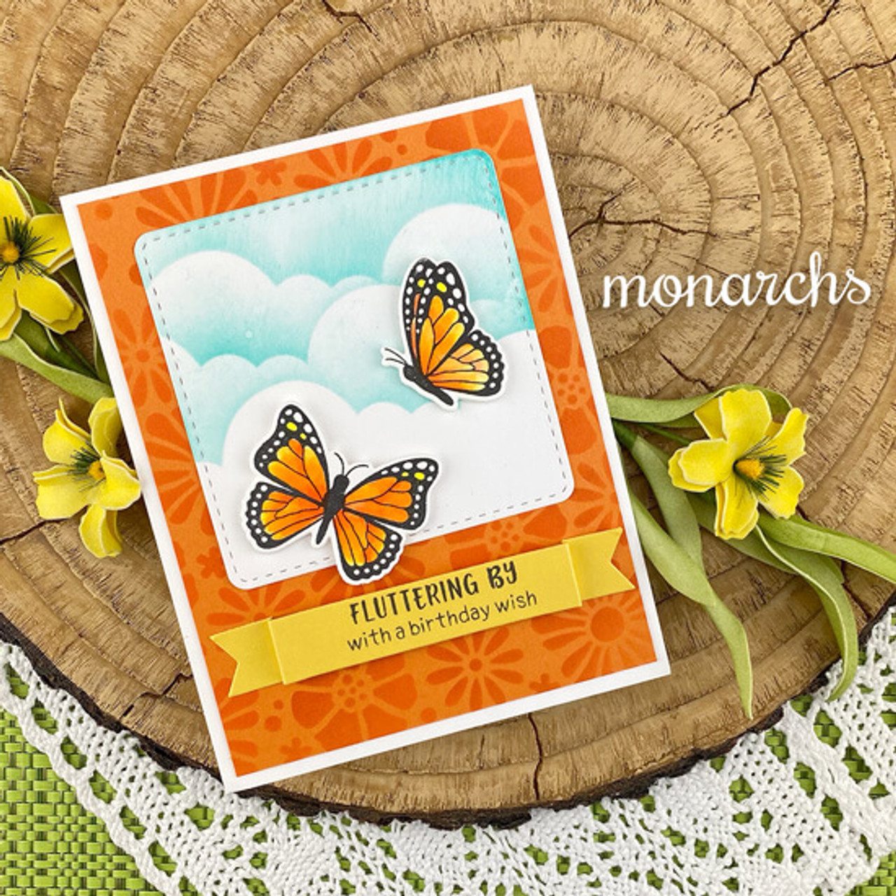 Trace of Butterfly Stamp Set