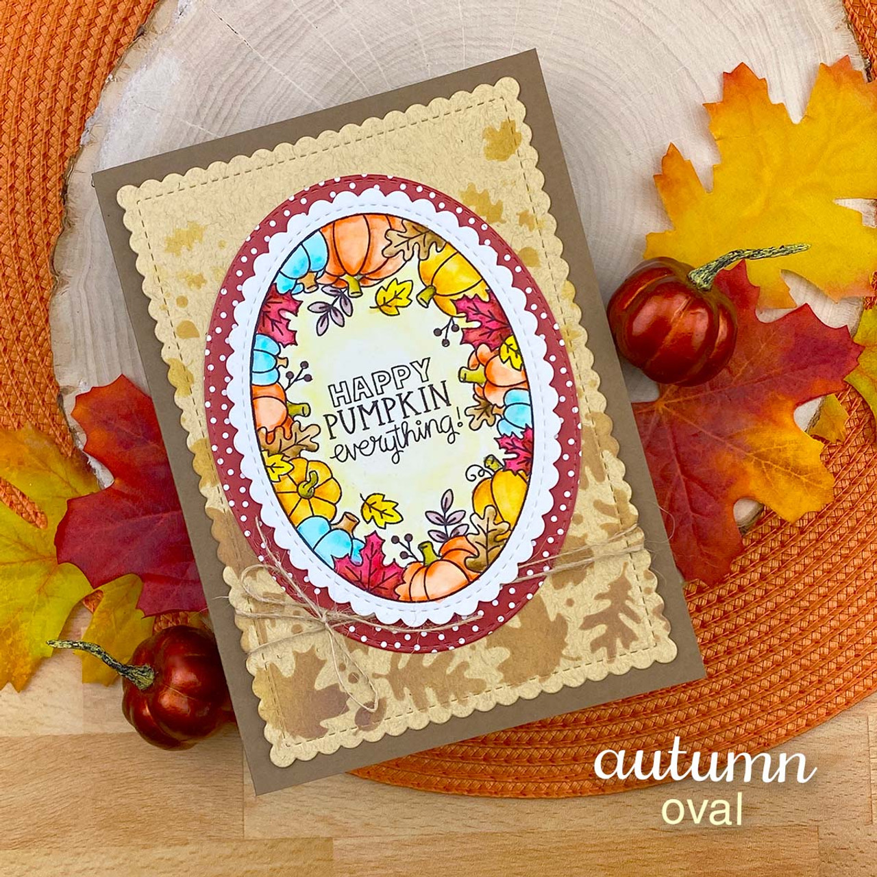Autumn Oval - Newton's Nook Designs