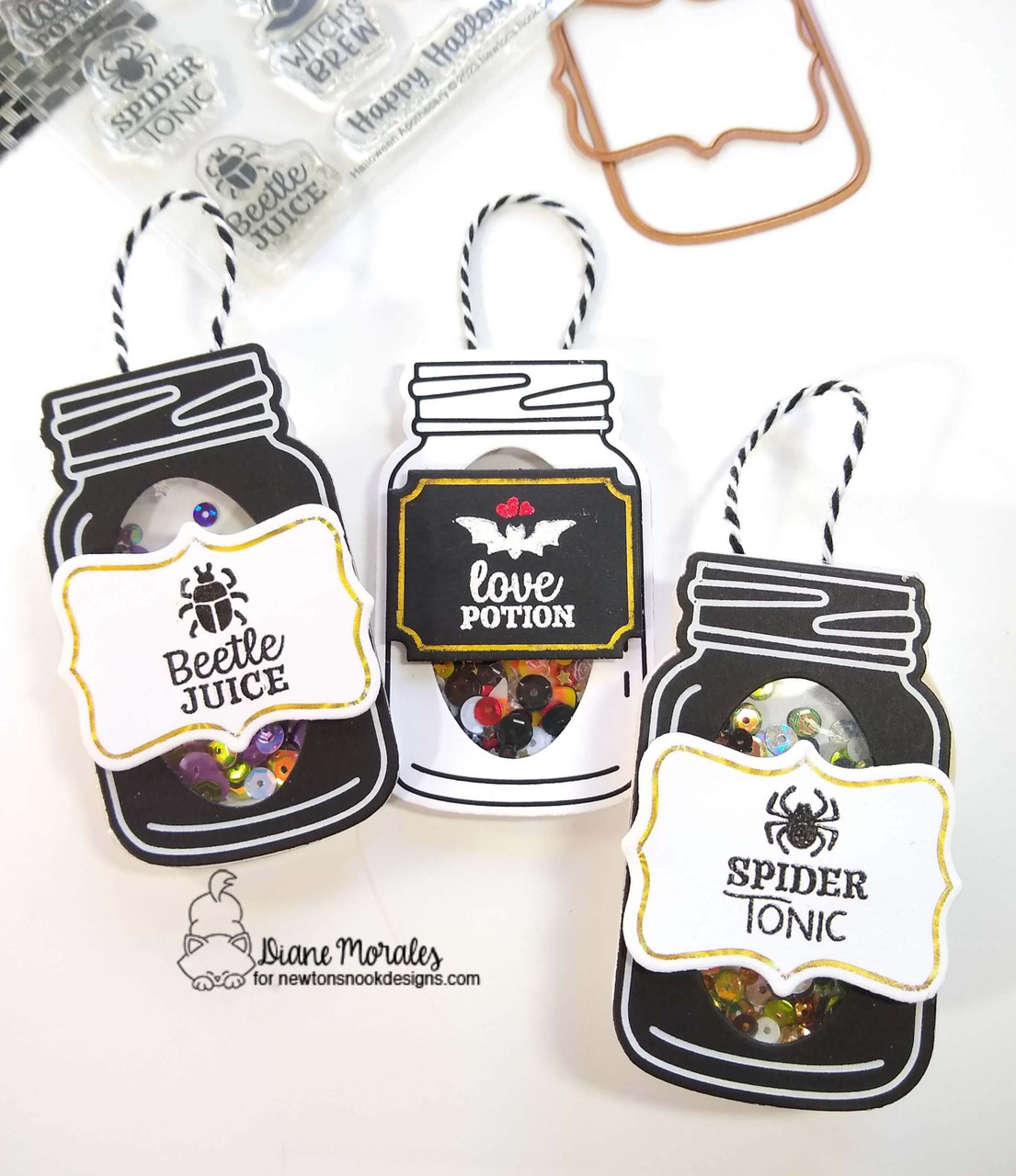 Jar Hot Foil Plate & Die - Newton's Nook Designs